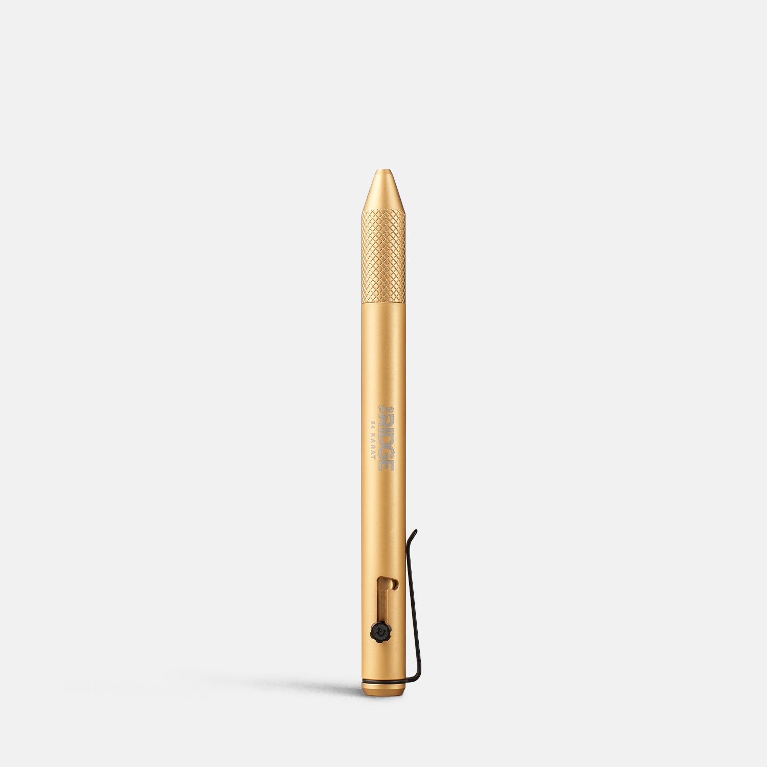 Ridge Bolt Action Pen - 24 Karat Gold