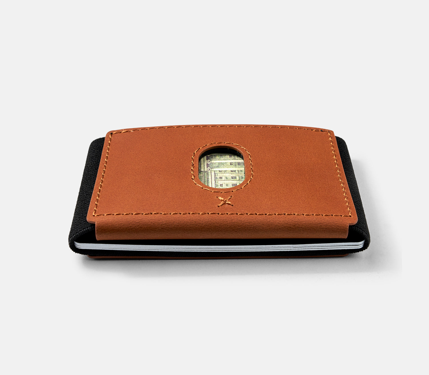 Tobacco Brown Ridge Biflex — 100% Leather Everyday Carry