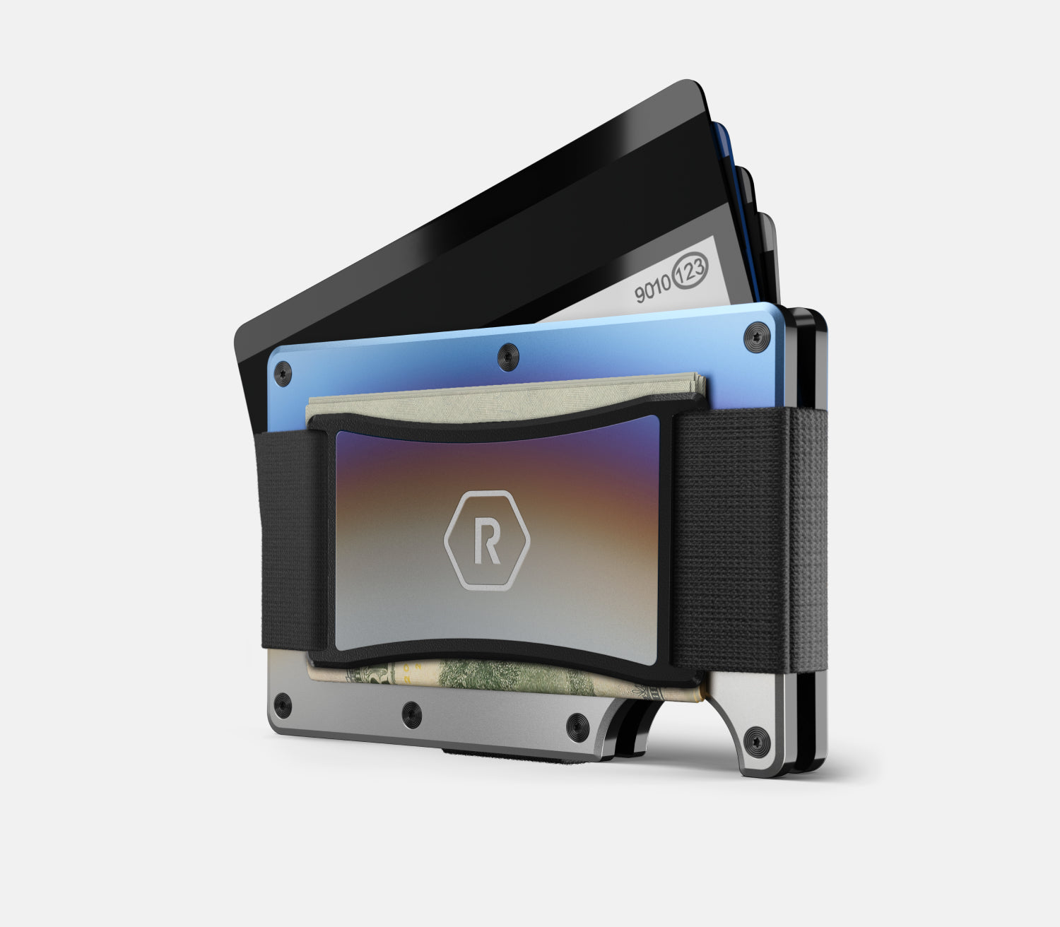 The Ridge Titanium Burnt 財布 Burnt Titanium Wallet - Sleek & Durable | The Ridge - Ridge EU