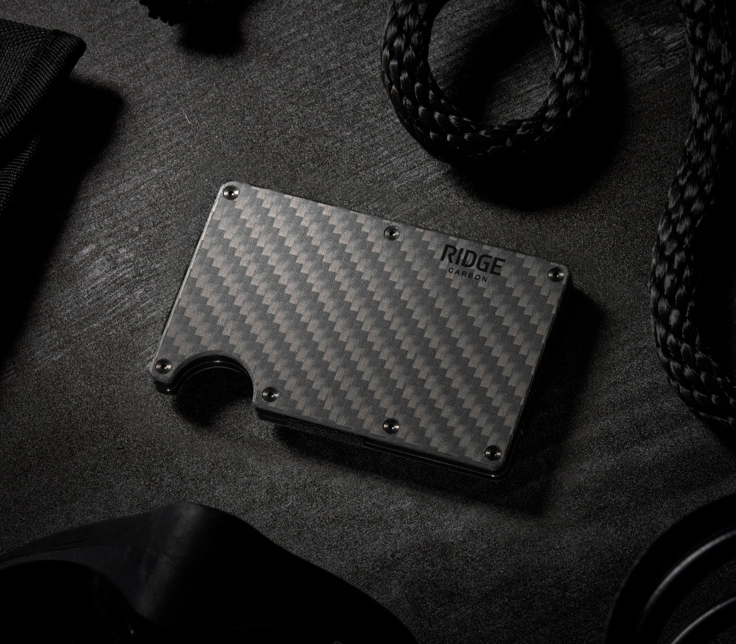 Ridge Wallet - Carbon Fiber 3k