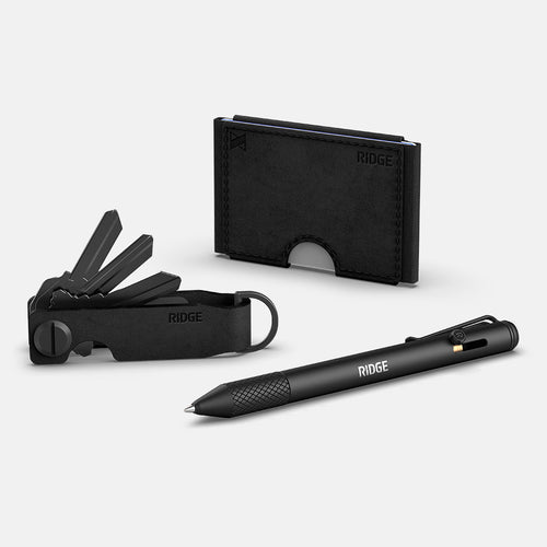 Daily Writer Kit - Biflex - MKBHD - Jet Black Leather