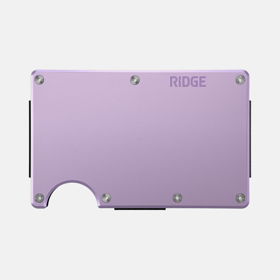 The Ridge Wallet - Titanium - Matte Cobalt — Rooten's Travel & Adventure